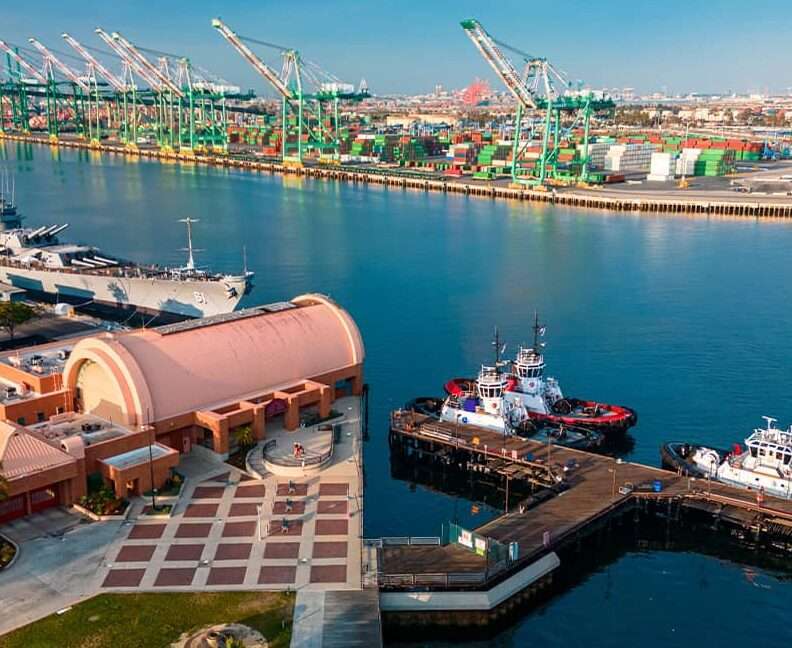 Los Angeles port